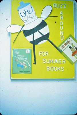 Early Summer Reading display
