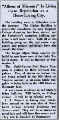 Article about J.A. Stewart