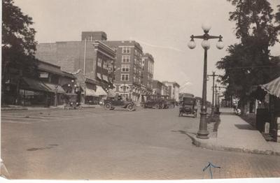 Broadway Avenue looking east. 