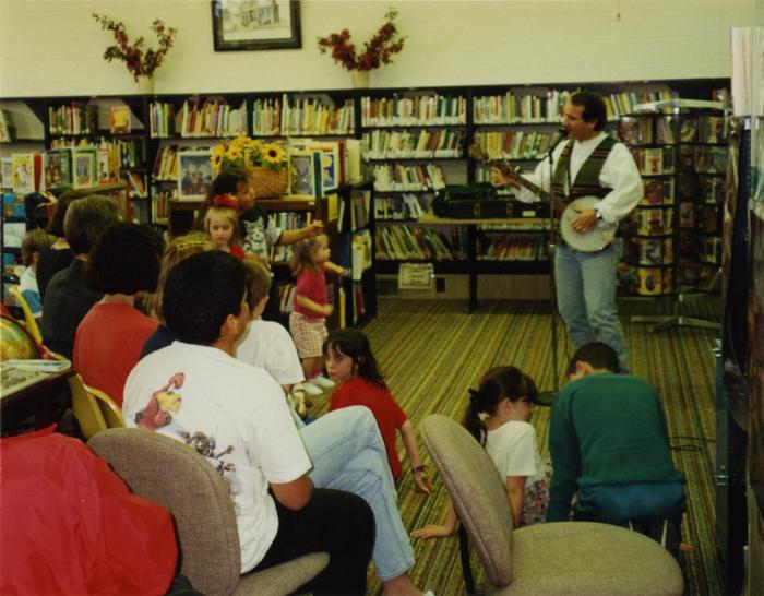 Dan LeMonnier performing in Fayette