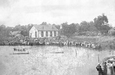 Baptism at Mill Pond