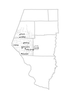 Map of Schools